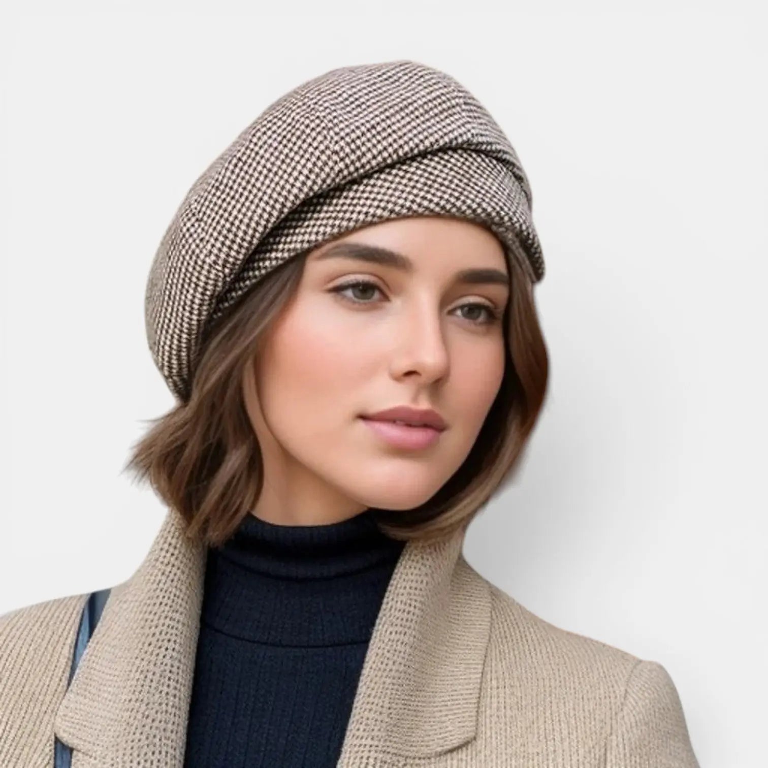 Béret Laine Femme Vintage à Visière La Boutique du Chapeau