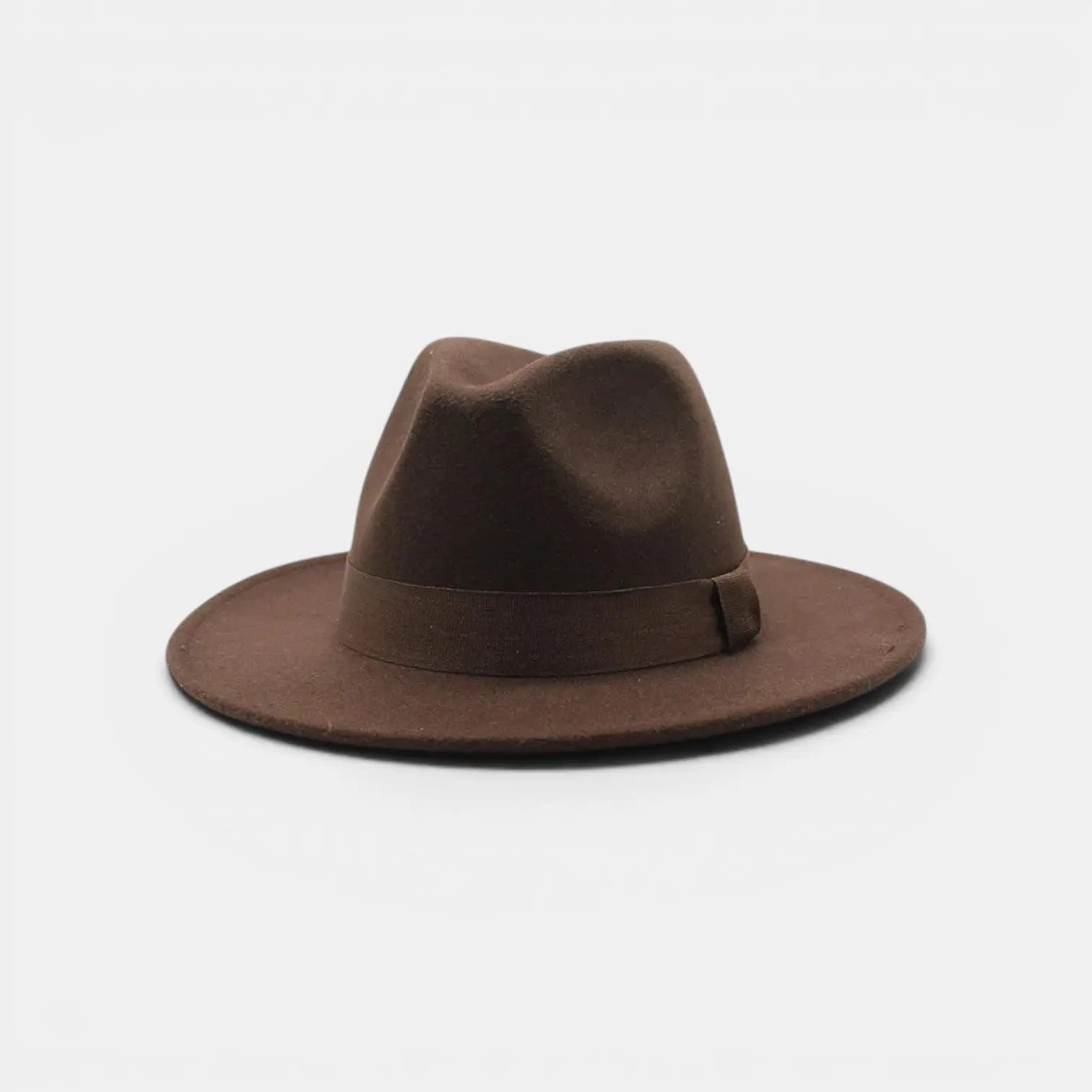 Chapeau Fedora Coton Structuré Ruban Coordonné Unisexe La Boutique du Chapeau