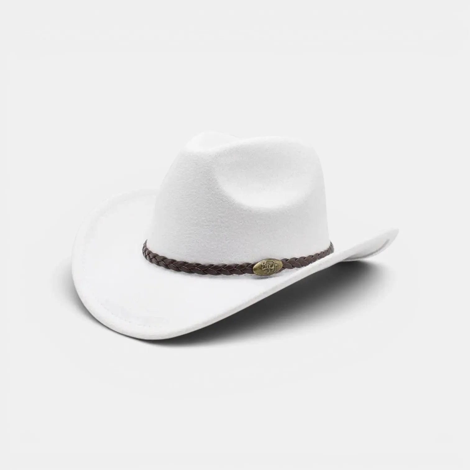 Chapeau Cowboy Feutrine Tressé Homme Femme La Boutique du Chapeau