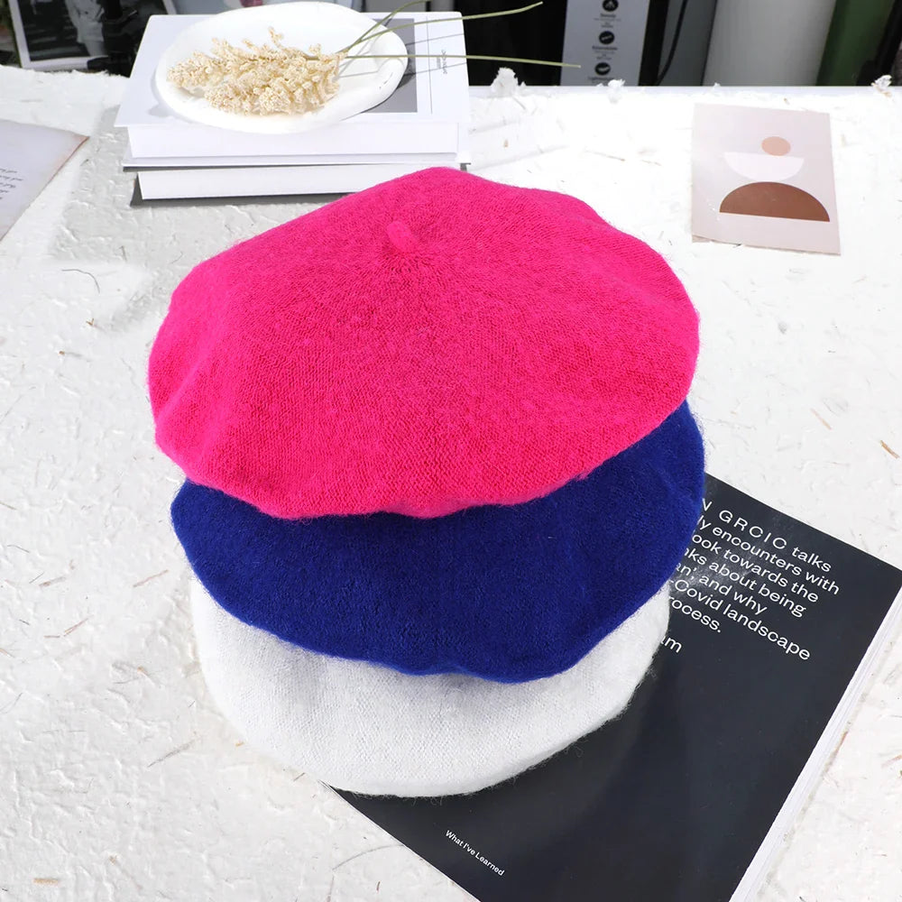 Béret Basque Laine Femme
