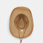 Chapeau Cowboy Paille Bandeau Perles Femme La Boutique du Chapeau