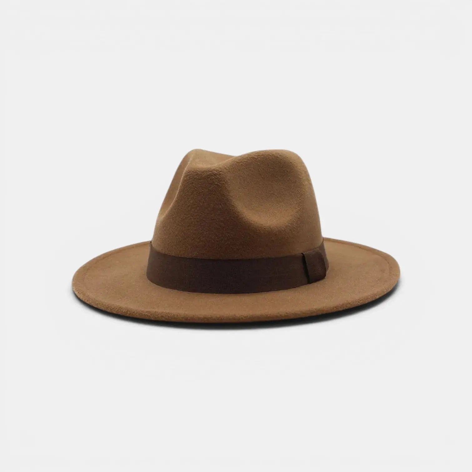Chapeau Fedora Coton Structuré Ruban Coordonné Unisexe La Boutique du Chapeau