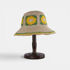 Bob Paille Crochet Fleurs Femme La Boutique du Chapeau