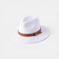 Chapeau Panama Paille Bord Large Ceinture Cuir La Boutique du Chapeau