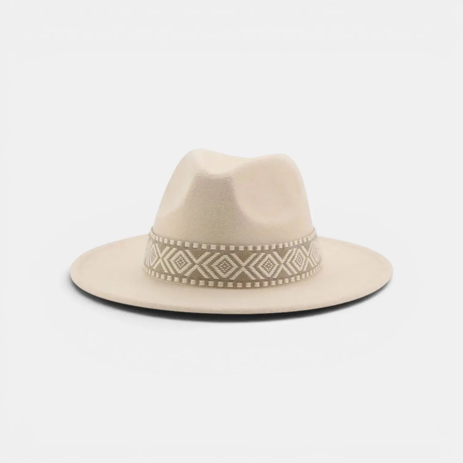 Chapeau Fedora Laine Bande Ethnique Femme La Boutique du Chapeau