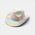 Chapeau Cowboy Holographique Irisé Femme La Boutique du Chapeau