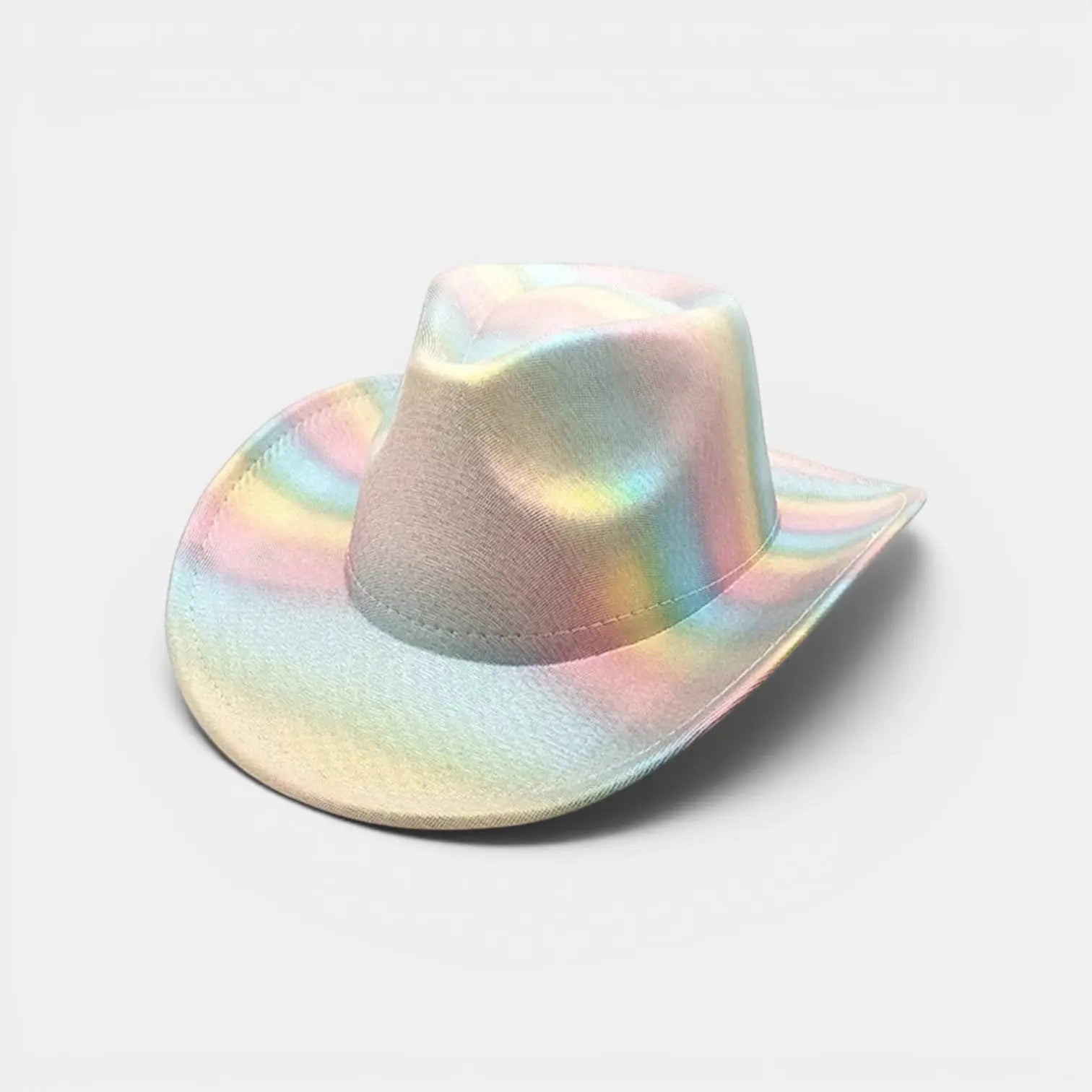 Chapeau Cowboy Holographique Irisé Femme La Boutique du Chapeau
