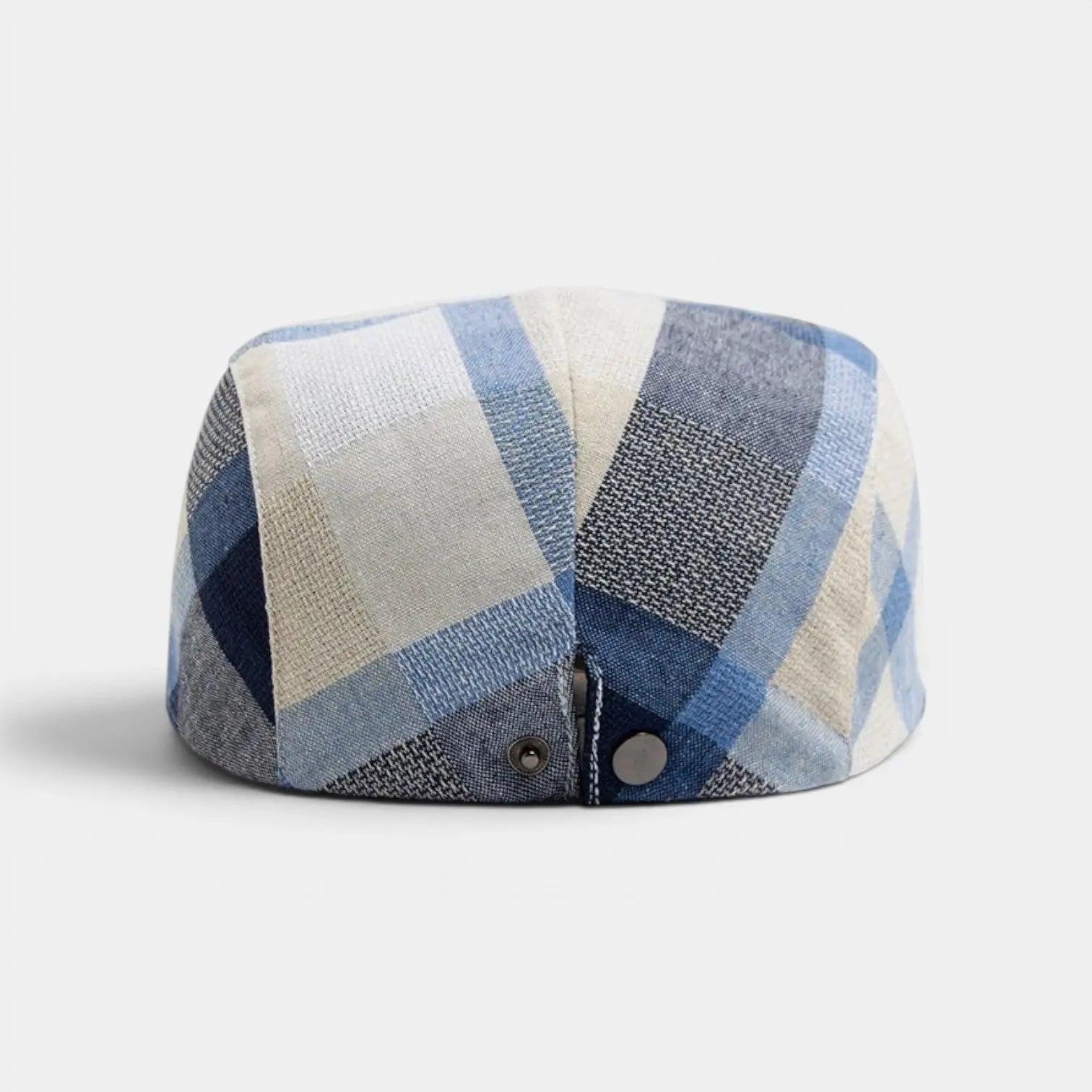 Casquette Gavroche Coton Lin Motif Carreaux Homme La Boutique du Chapeau