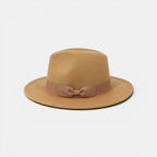 Chapeau Fedora Feutre Bord Large Ruban Noué La Boutique du Chapeau