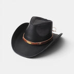 Chapeau Cowboy Cuir Véritable Motif Taureau Homme La Boutique du Chapeau