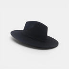 Chapeau Fedora Suède Bord Large Tresse Unisexe La Boutique du Chapeau