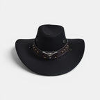 Chapeau Cowboy Feutre Bandeau Clouté Homme La Boutique du Chapeau