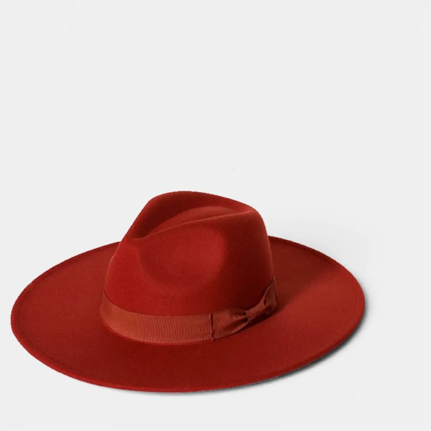 Chapeau Fedora Feutre Bord Large Rigide Bandeau Unisexe La Boutique du Chapeau