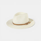 Chapeau Panama Paille Bande Cuir Unisexe La Boutique du Chapeau
