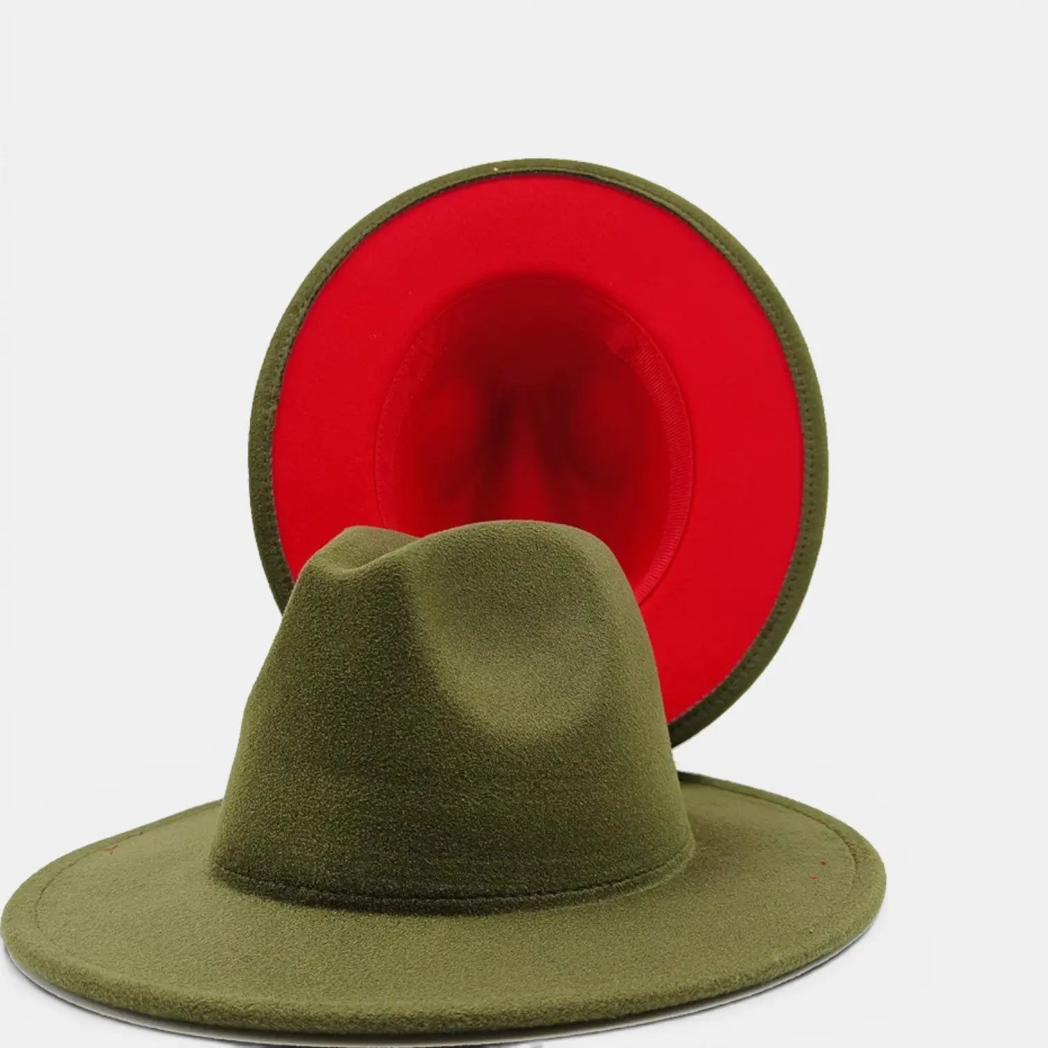 Chapeau Fedora Coton Bord Large Bicolore La Boutique du Chapeau