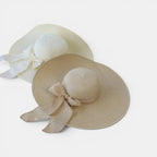 Chapeau Paille Bord Large Nœud Femme La Boutique du Chapeau