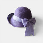 Chapeau Paille Bord Large Nœud Ruban Femme La Boutique du Chapeau