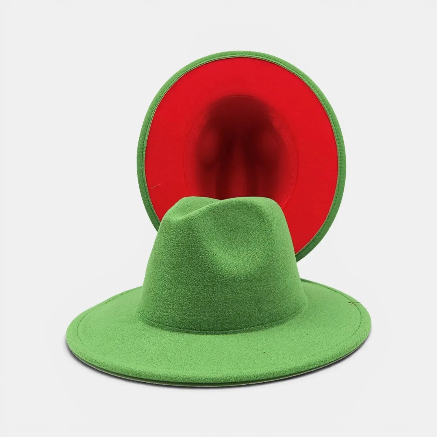 Chapeau Fedora Coton Bord Large Bicolore La Boutique du Chapeau