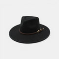 Chapeau Fedora Laine Bord Large Cordon Tressé La Boutique du Chapeau