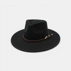 Chapeau Fedora Laine Bord Large Cordon Tressé La Boutique du Chapeau
