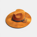 Chapeau Fedora Suédé Cordon Perlé Femme La Boutique du Chapeau