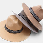 Chapeau Panama Paille Bord Large Fedora La Boutique du Chapeau