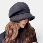 Bob Molletonné Bordure Sherpa Femme La Boutique du Chapeau