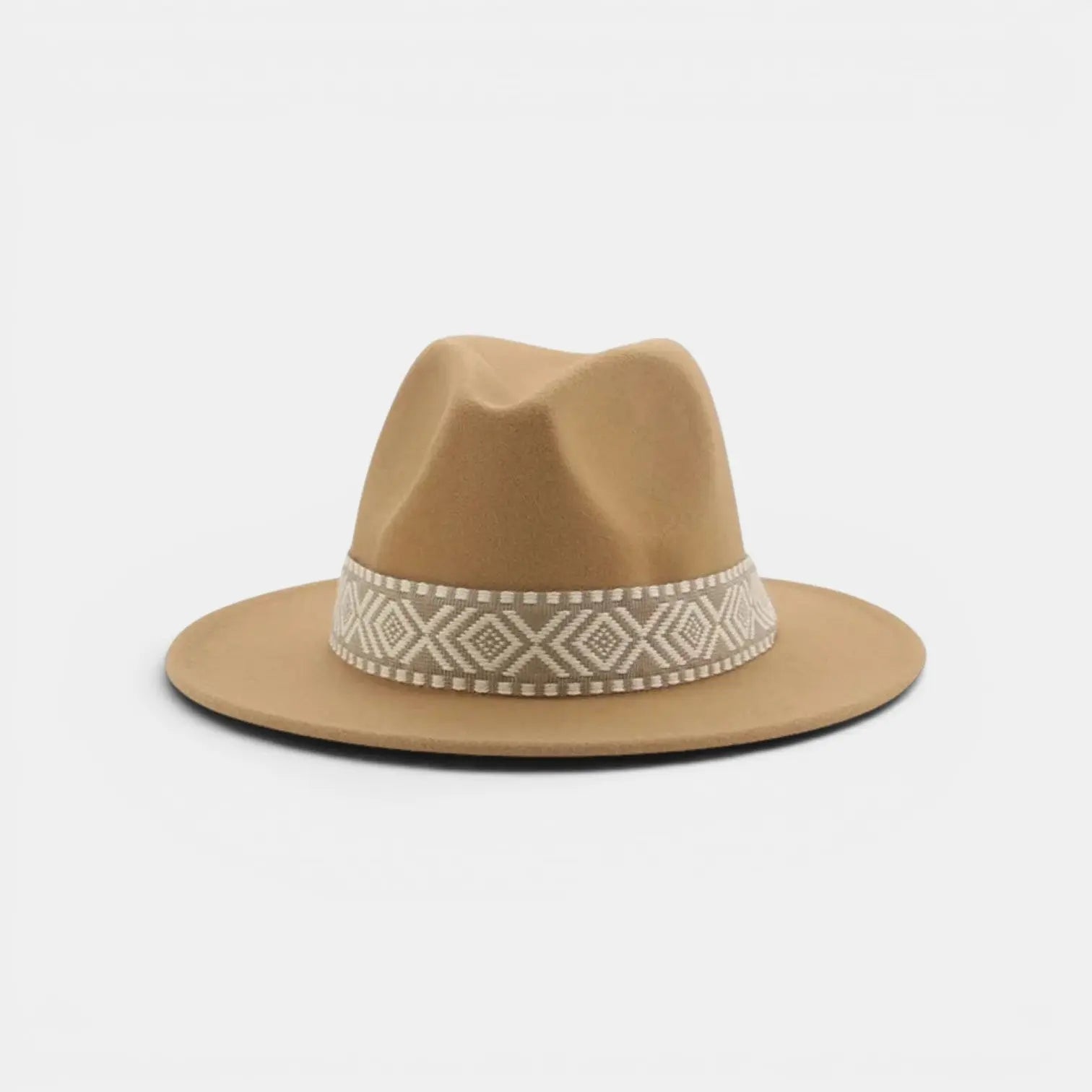 Chapeau Fedora Laine Bande Ethnique Femme La Boutique du Chapeau