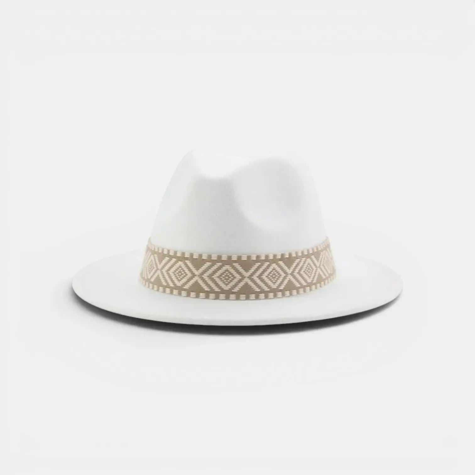 Chapeau Fedora Laine Bande Ethnique Femme La Boutique du Chapeau