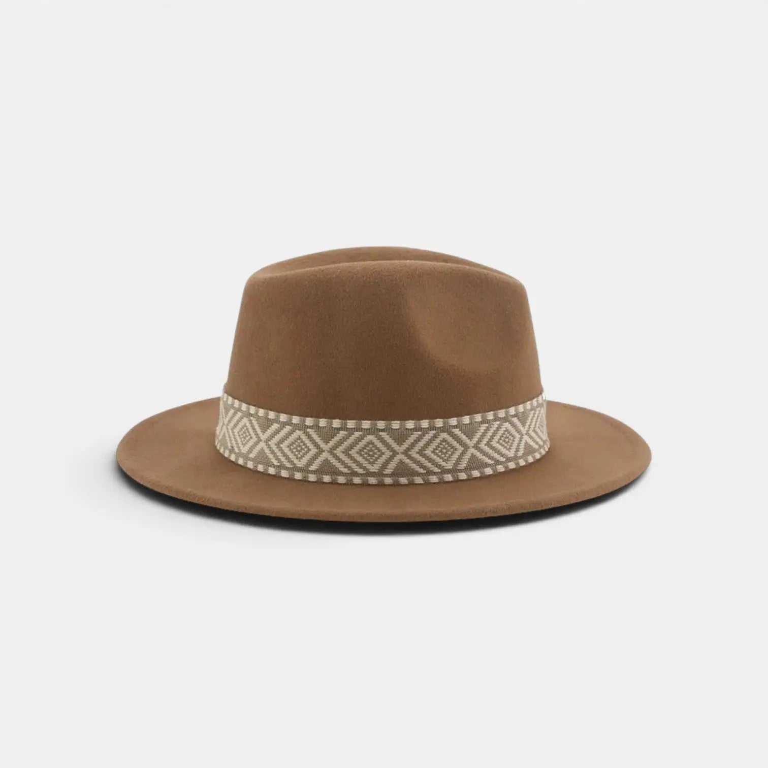 Chapeau Fedora Laine Bande Ethnique Femme La Boutique du Chapeau