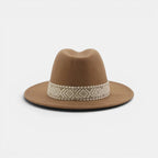 Chapeau Fedora Laine Bande Ethnique Femme La Boutique du Chapeau