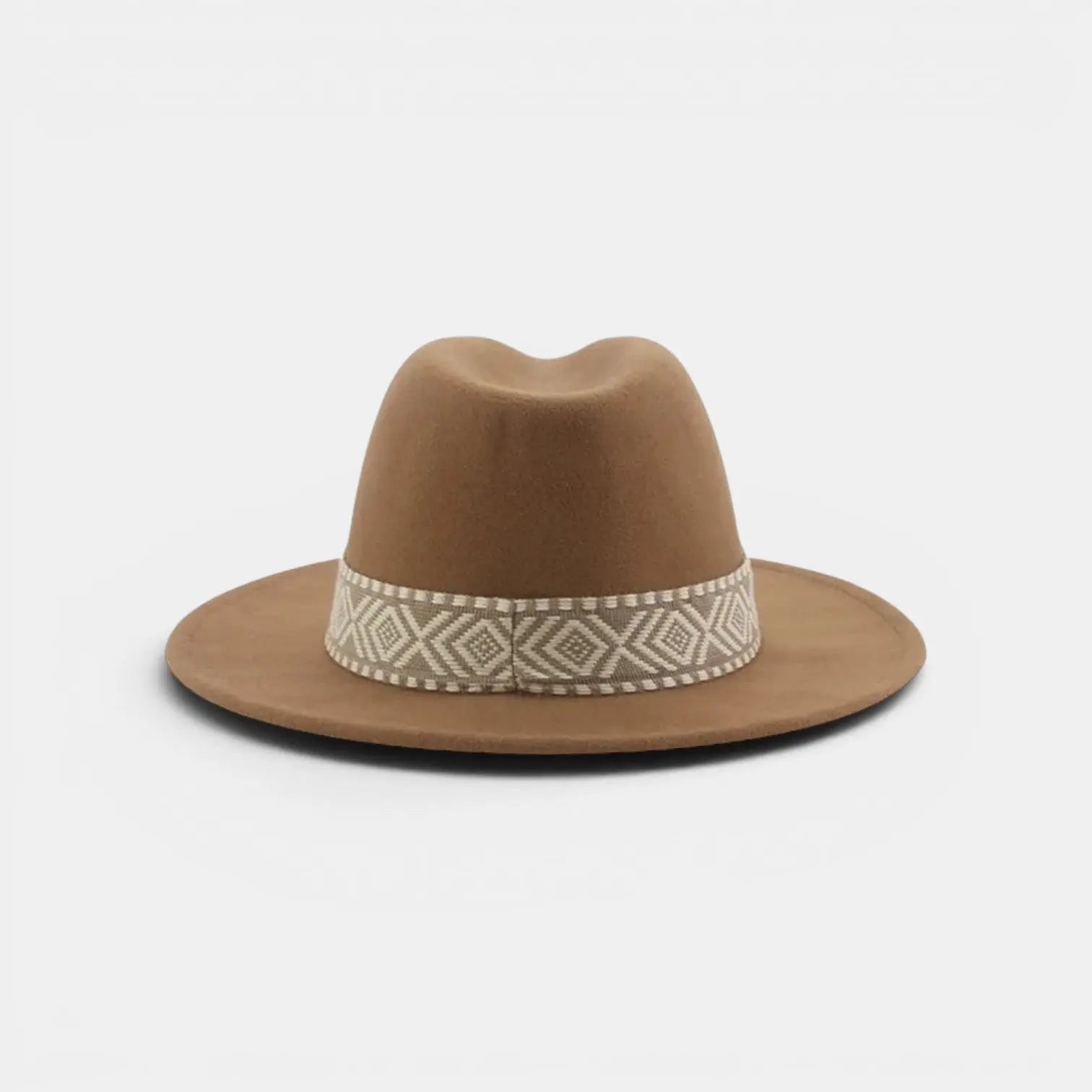 Chapeau Fedora Laine Bande Ethnique Femme La Boutique du Chapeau