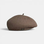 Béret Tricot Respirant Style Parisien Femme La Boutique du Chapeau