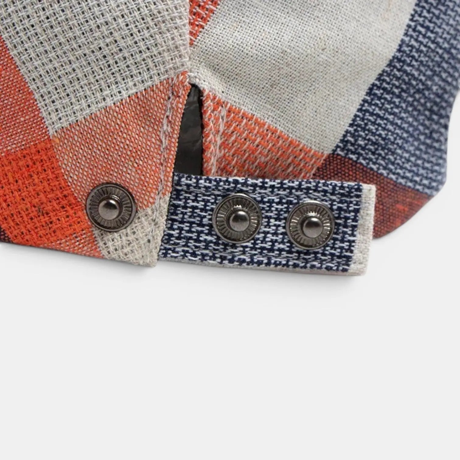 Casquette Gavroche Coton Lin Motif Carreaux Homme La Boutique du Chapeau