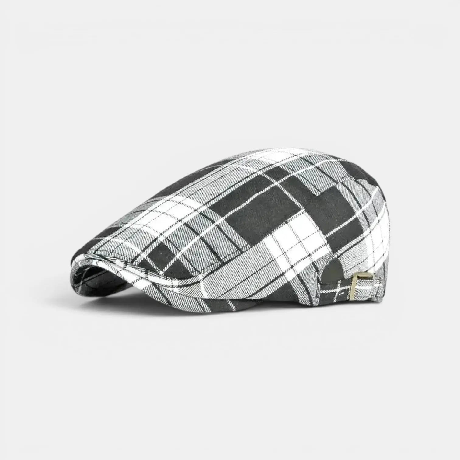 Casquette Gavroche Coton Carreaux Homme La Boutique du Chapeau