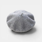 Béret Basque Laine Feutrée Dense Style Parisien Femme La Boutique du Chapeau