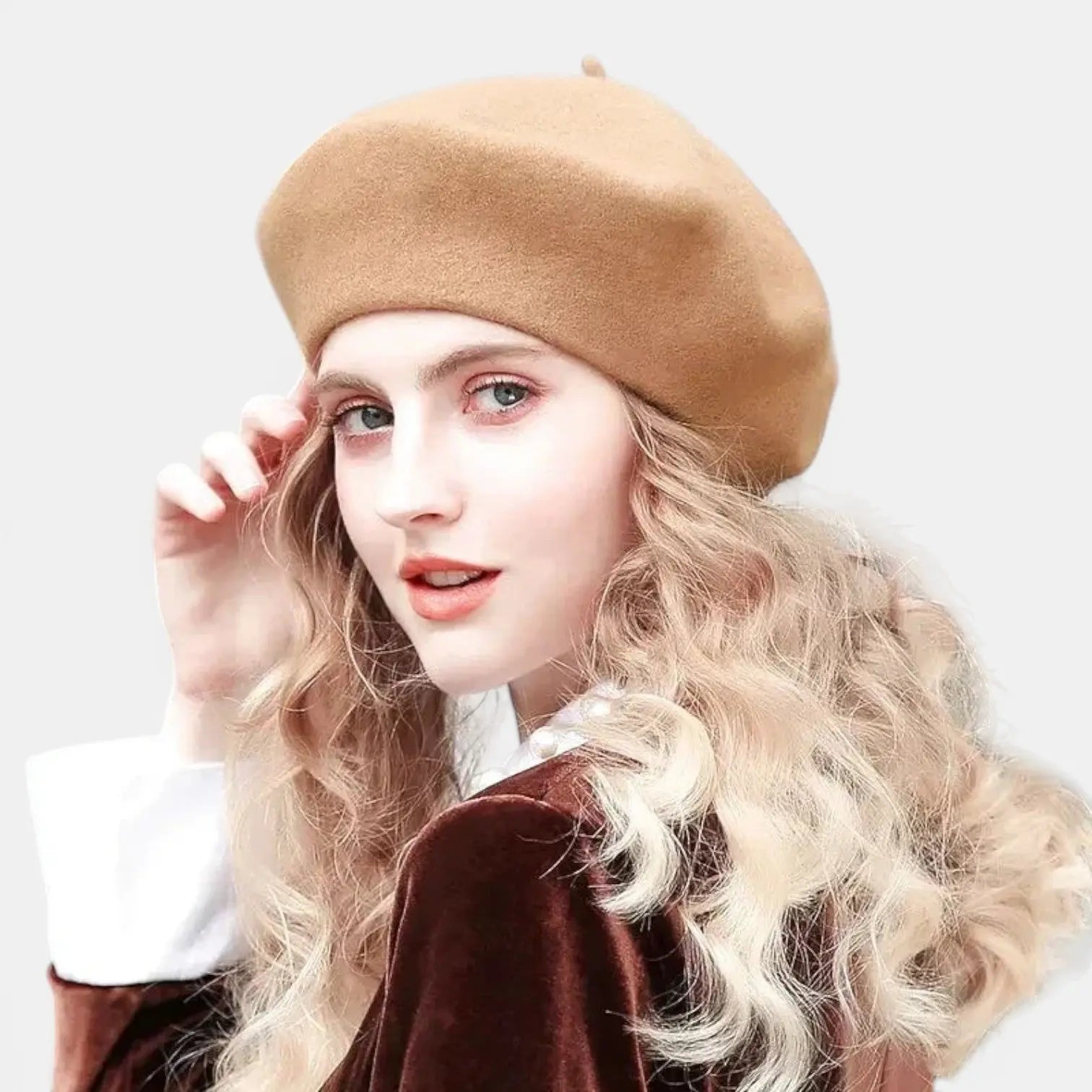 Béret Basque Laine Femme Traditionnel La Boutique du Chapeau