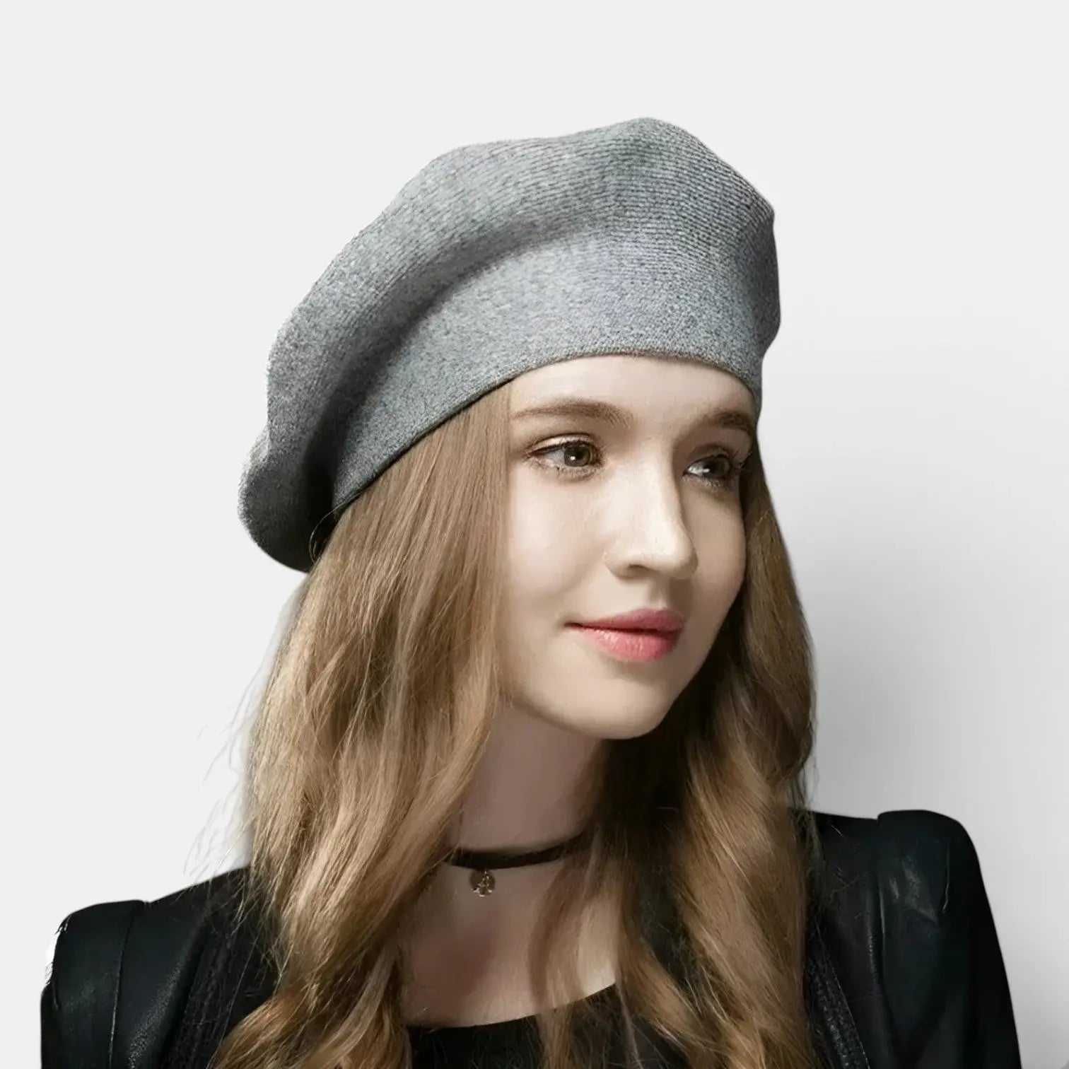 Béret Laine Femme Beige Style Parisien Classique La Boutique du Chapeau