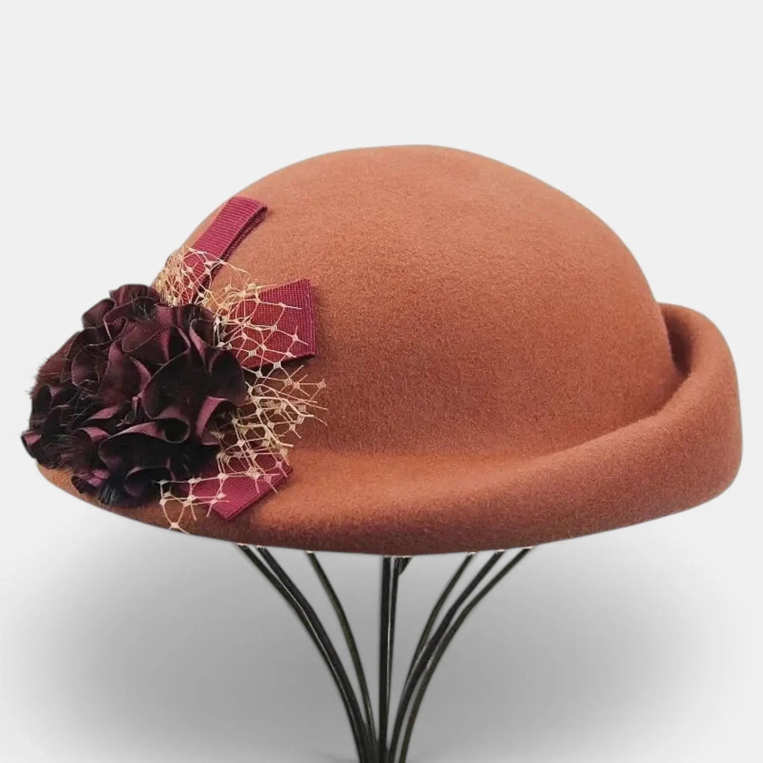 Béret Laine Fleur Femme
