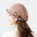 Béret Tweed Nœud Papillon Femme La Boutique du Chapeau