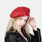 Béret Cuir Véritable Femme La Boutique du Chapeau