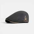 Casquette Gavroche Rétro Patch Cuir Homme La Boutique du Chapeau