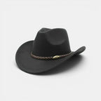 Chapeau Cowboy Feutrine Tressé Homme Femme La Boutique du Chapeau
