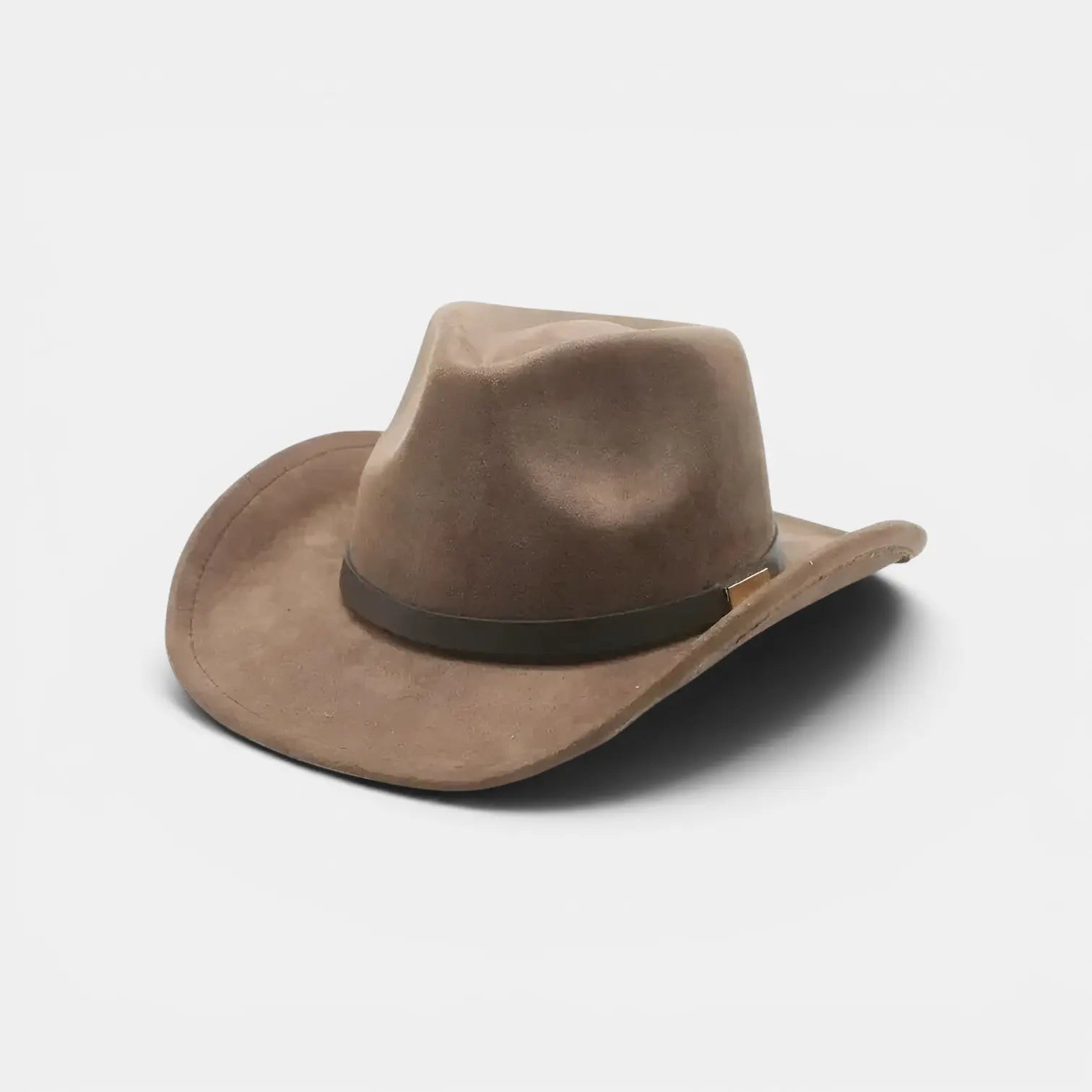 Chapeau Cowboy Suédine Bord Large Unisexe La Boutique du Chapeau