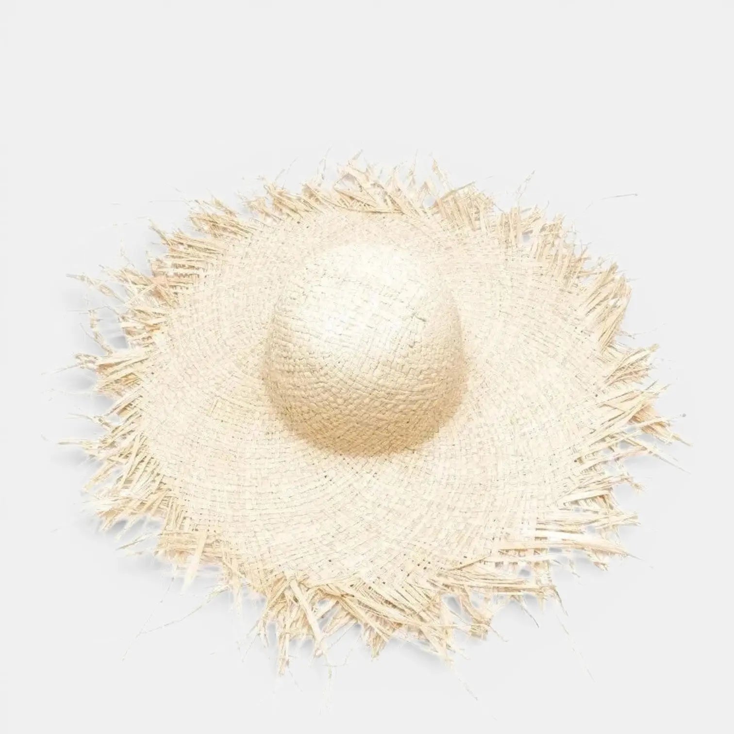 Chapeau Paille Bord Large Franges Femme La Boutique du Chapeau