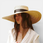 Chapeau Paille Bord Large Femme La Boutique du Chapeau