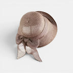 Chapeau Paille Bord Large Nœud Ruban Femme La Boutique du Chapeau