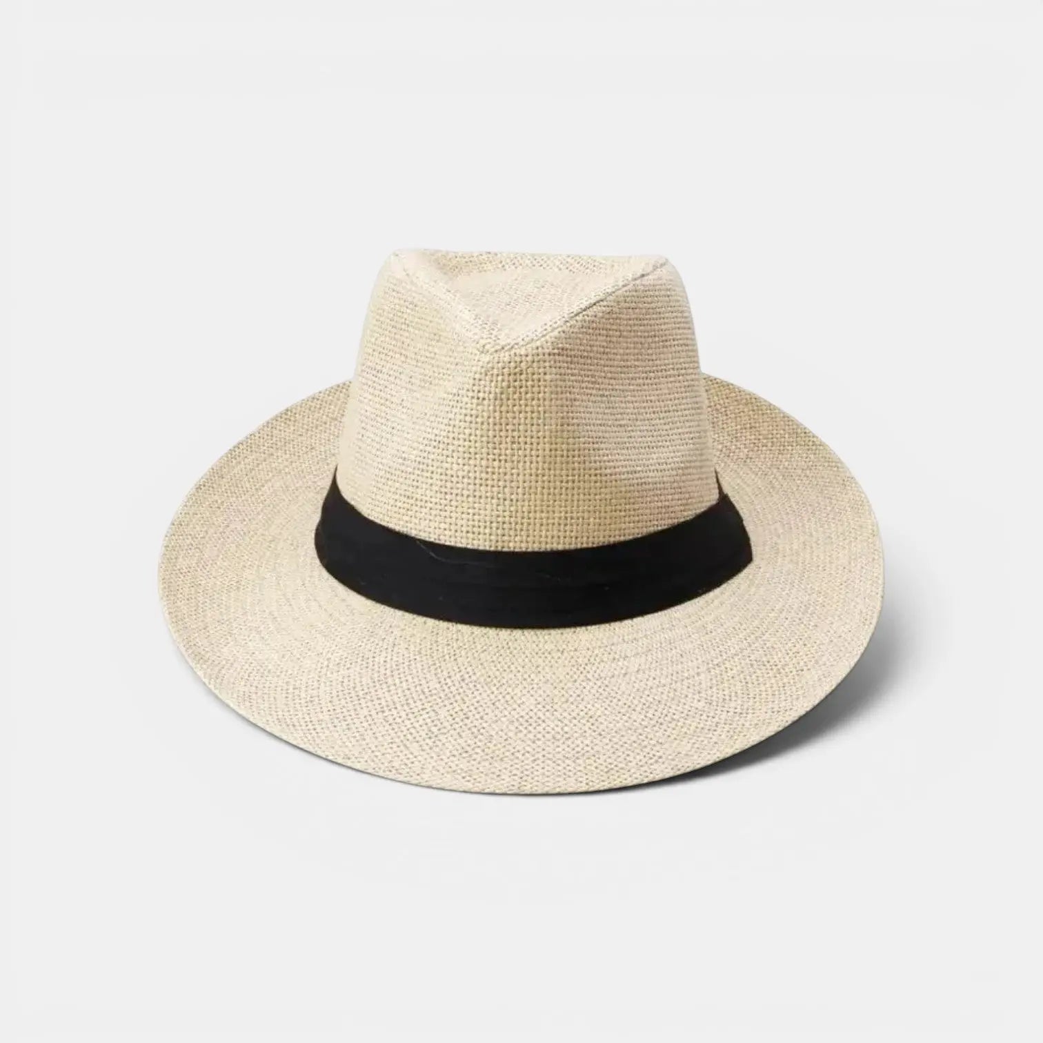 Chapeau Panama Paille Bord Large Unisexe