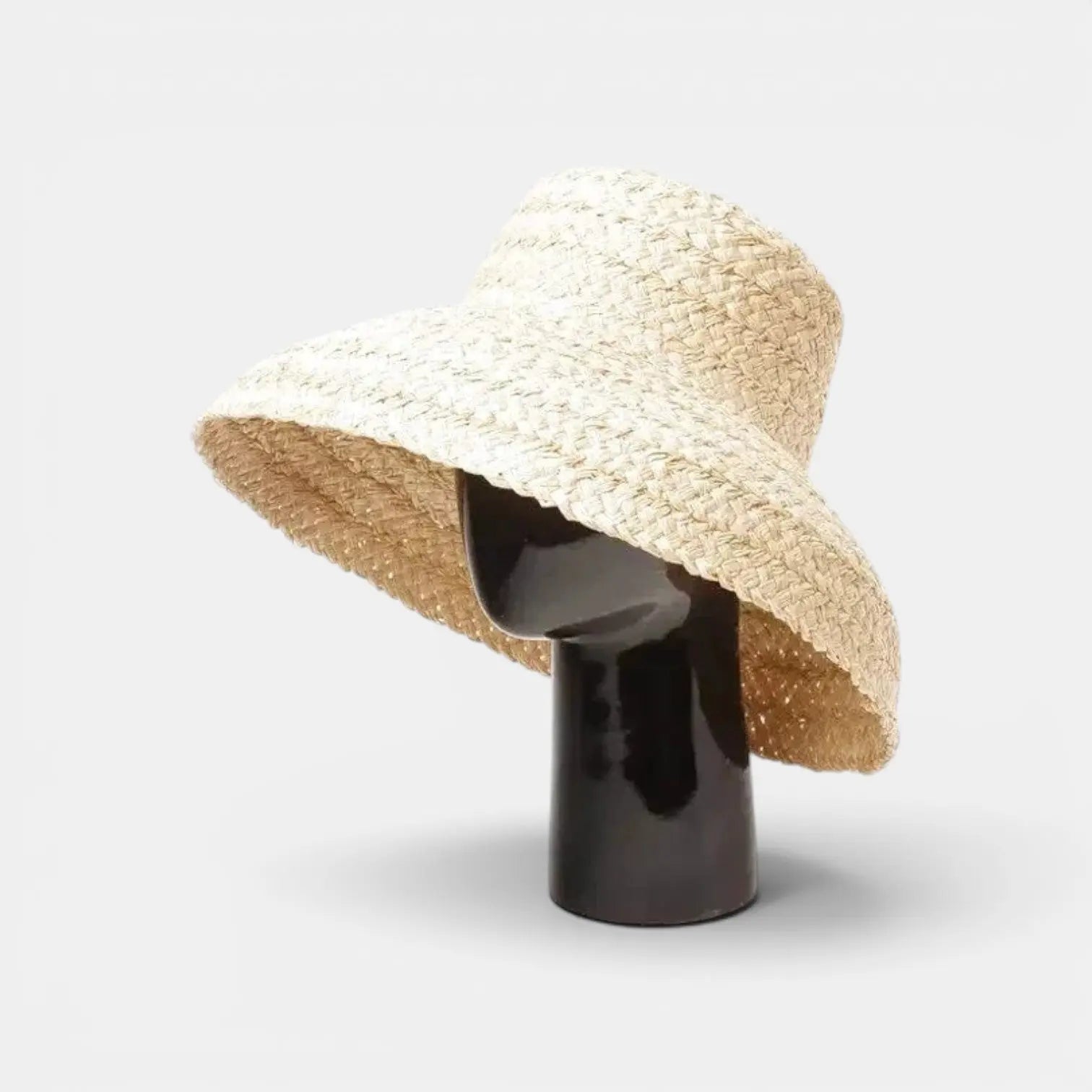 Chapeau Paille Bord Large Femme