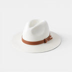 Chapeau Panama Paille Fedora Bord Large Homme La Boutique du Chapeau